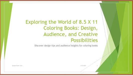 How to make a children coloring book guide.